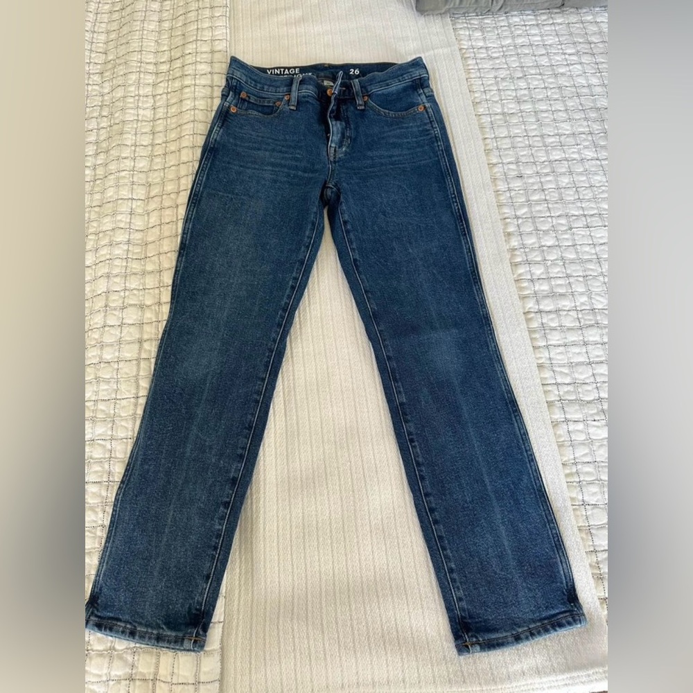 JCrew Vintage Slim Straight Jeans- 26